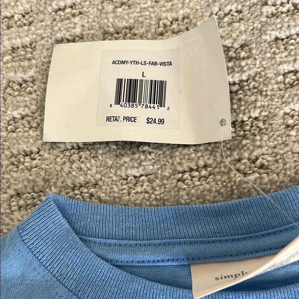 Simply Southern Blue Boo Long Sleeve Shirt - Picture 2 of 5
